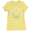 bunny rabbit in Ladies Fitted T-Shirt