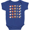 christmas animal Baby Bodysuit