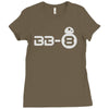 bb 8 Ladies Fitted T-Shirt