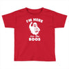 im here for the boos Toddler T-shirt