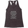 nurse knows whats going on Racerback Tank