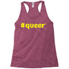 hashtag queer Racerback Tank