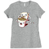 zombie ramen Ladies Fitted T-Shirt