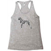 zebra pattern Racerback Tank