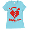 little heart breaker Ladies Fitted T-Shirt