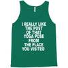 yoga pose post Tank Top