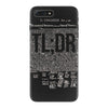 political illiteracy iPhone 7 Plus Case