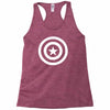 capitan america sticker vinyl decal Racerback Tank