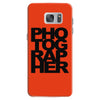 photographer camera photography modern text photos scrapbook geek t sh Samsung Galaxy S7