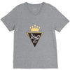 the king is back V-Neck Tee
