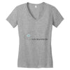 fish hooded Women's V-Neck T-Shirt