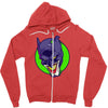 bat joke Zipper Hoodie