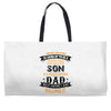 Super Cool Son Of A Freaking Awesome Dad Weekender Totes