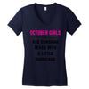 October Girls Women's V-Neck T-Shirt