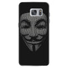 v for vendetta mask guy fawkes cool girls womens cotton t shirt dw01 Samsung Galaxy S7