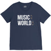 music on world off V-Neck Tee