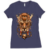 save the jungle Ladies Fitted T-Shirt