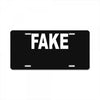fake License Plate