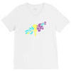 smoke and father V-Neck Tee