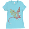 beware! Ladies Fitted T-Shirt
