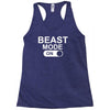 beast mode on Racerback Tank