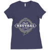 chaotic neutral Ladies Fitted T-Shirt