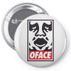 o face Pin-back button