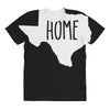 home texas outline All Over Women's T-shirt