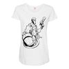 hellboy Maternity Scoop Neck T-shirt