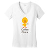 coffee chick Women's V-Neck T-Shirt