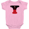 pool black red Baby Bodysuit