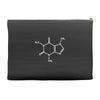 Caffeine Molecule Accessory Pouches