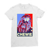 chewbacca poster, ideal gift or birthday present Ladies Fitted T-Shirt