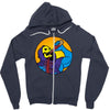 drinking problems Zipper Hoodie