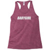 baby girl ringer Racerback Tank