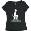 downloading ! funny white sex Women's Triblend Scoop T-shirt