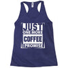 Just One More Chicken I Promise Racerback Tank