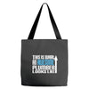 this is what an awesome plumber looks like Tote Bags