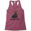 thug life Racerback Tank