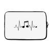 Heart Rhythm Music Laptop sleeve