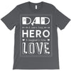 dad a son's first hero a daughters first love 2 T-Shirt