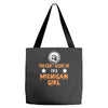 michigan girl Tote Bags