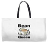 bean queen Weekender Totes