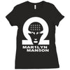 marilyn manson mechanical animals Ladies Fitted T-Shirt