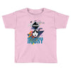 who loves husky Toddler T-shirt