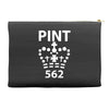 british pint funny Accessory Pouches