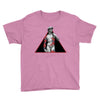 david with rose tattoo Youth Tee