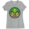 lucha libre   green Ladies Fitted T-Shirt