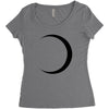 black moon Women's Triblend Scoop T-shirt