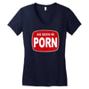 as seen in porn Women's V-Neck T-Shirt